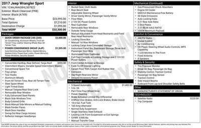 2017 Jeep Wrangler Sport