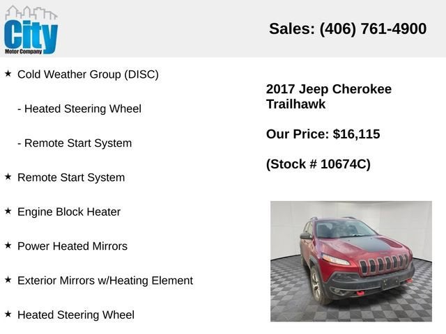 2017 Jeep Cherokee Trailhawk
