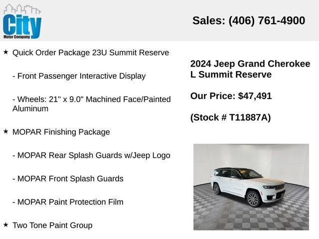 2024 Jeep Grand Cherokee L Summit Reserve