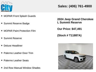 2024 Jeep Grand Cherokee L Summit Reserve