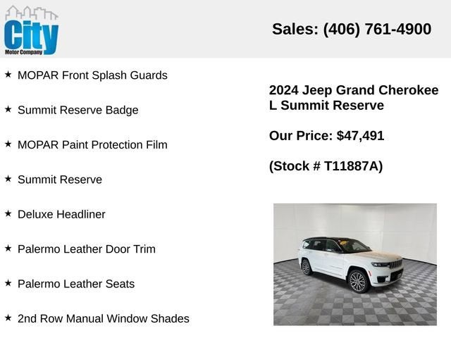 2024 Jeep Grand Cherokee L Summit Reserve