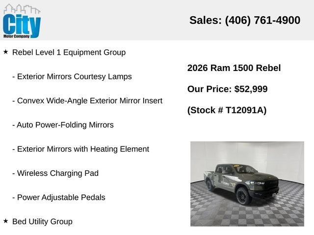 2026 RAM 1500 Rebel
