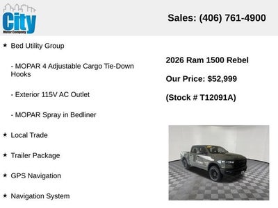 2026 RAM 1500 Rebel