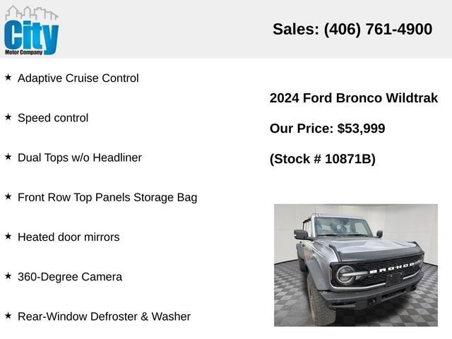 2024 Ford Bronco Wildtrak