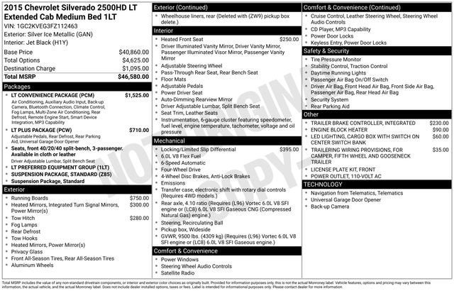 2015 Chevrolet Silverado 2500 HD LT