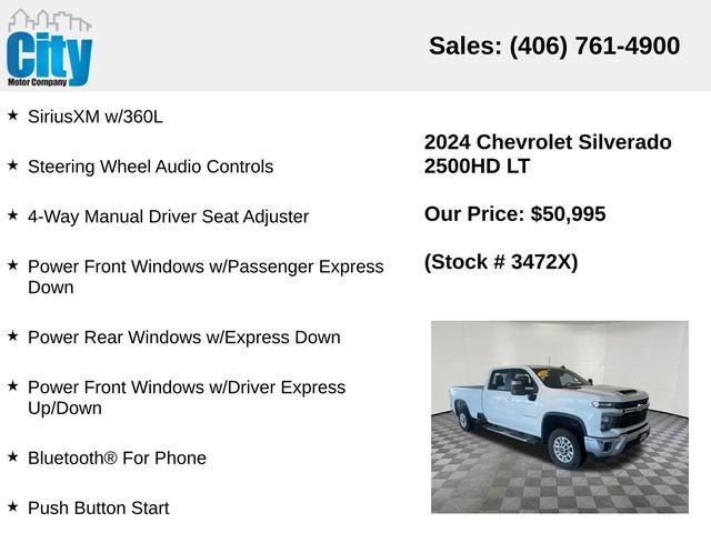 2024 Chevrolet Silverado 2500 HD LT