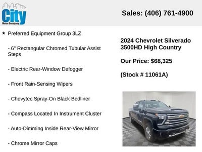 2024 Chevrolet Silverado 3500 HD High Country