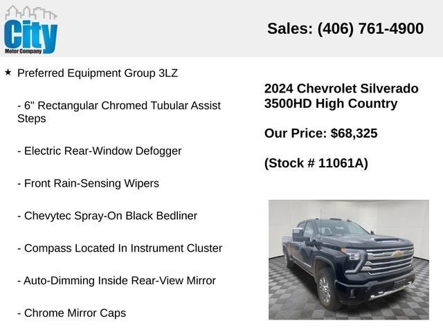 2024 Chevrolet Silverado 3500 HD High Country