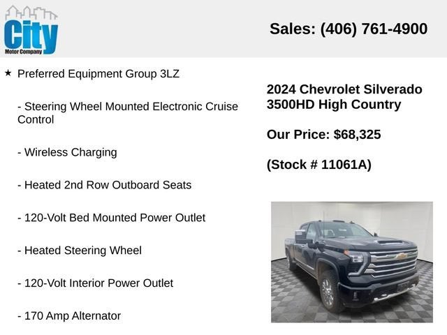 2024 Chevrolet Silverado 3500 HD High Country