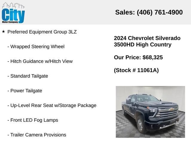 2024 Chevrolet Silverado 3500 HD High Country