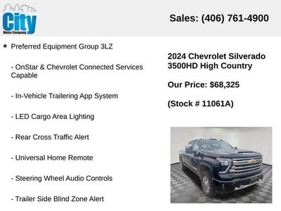 2024 Chevrolet Silverado 3500 HD High Country