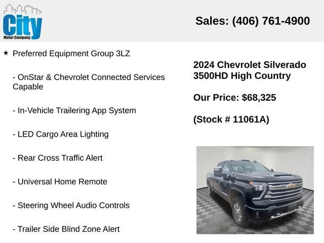 2024 Chevrolet Silverado 3500 HD High Country