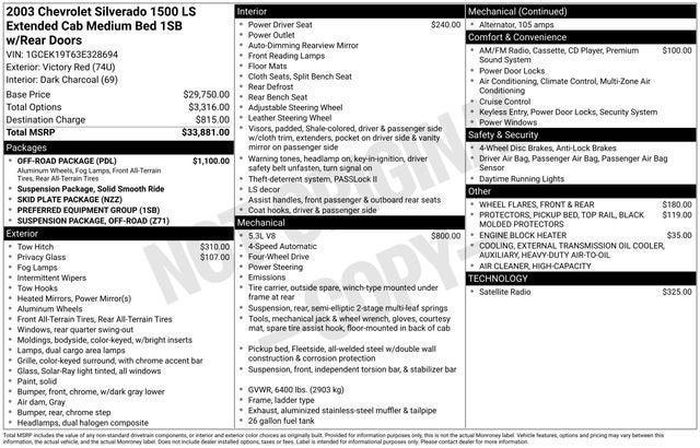 2003 Chevrolet Silverado 1500 LS