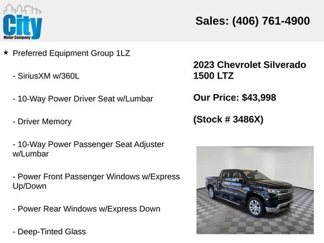2023 Chevrolet Silverado 1500 LTZ