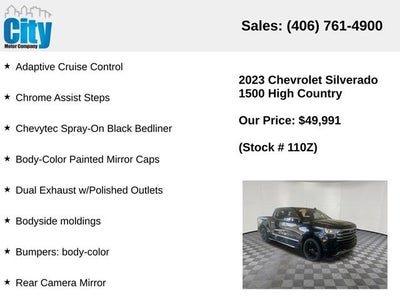 2023 Chevrolet Silverado 1500 High Country