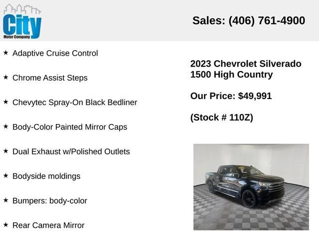2023 Chevrolet Silverado 1500 High Country