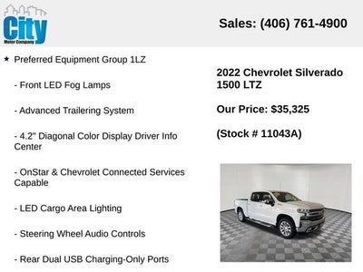 2022 Chevrolet Silverado 1500 LTD LTZ