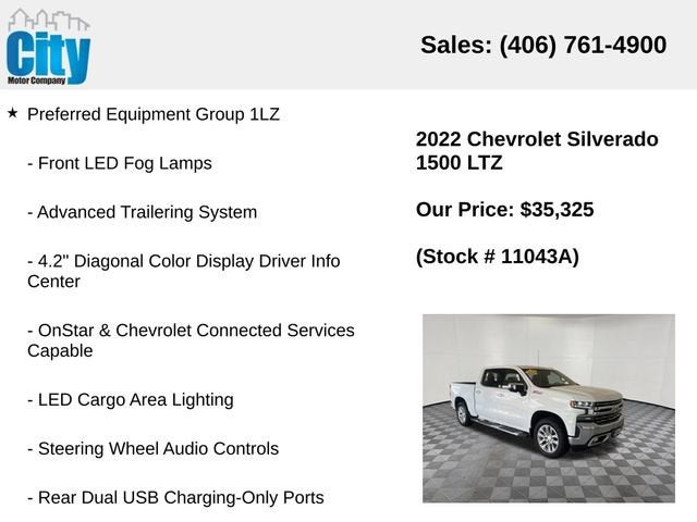 2022 Chevrolet Silverado 1500 LTD LTZ