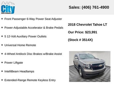 2018 Chevrolet Tahoe LT