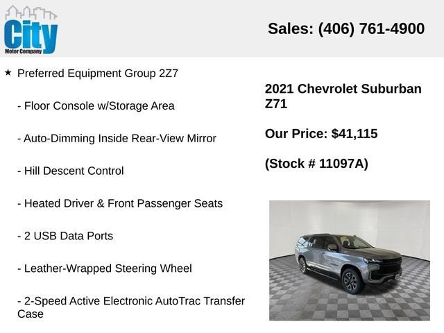 2021 Chevrolet Suburban Z71