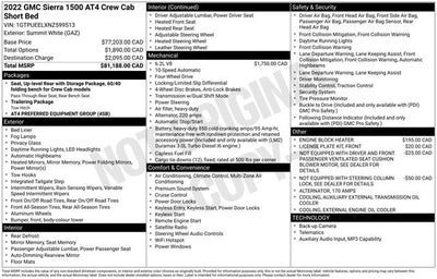2022 GMC Sierra 1500 AT4
