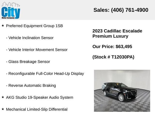 2023 Cadillac Escalade Premium Luxury - Photo 19