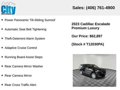 2023 Cadillac Escalade Premium Luxury