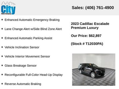 2023 Cadillac Escalade Premium Luxury