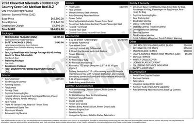 2023 Chevrolet Silverado 2500 HD High Country