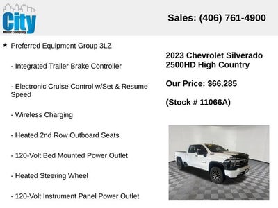 2023 Chevrolet Silverado 2500 HD High Country