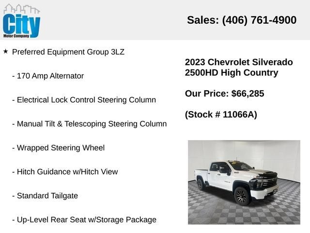 2023 Chevrolet Silverado 2500 HD High Country