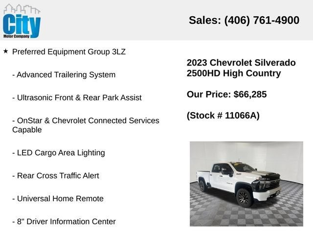 2023 Chevrolet Silverado 2500 HD High Country