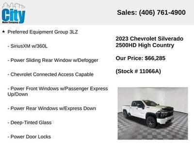 2023 Chevrolet Silverado 2500 HD High Country
