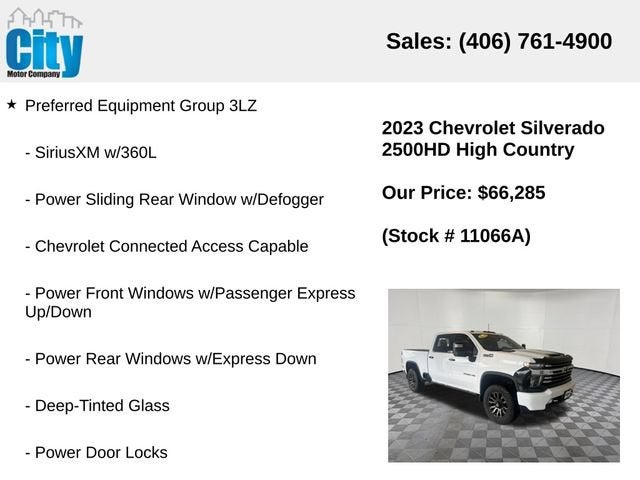 2023 Chevrolet Silverado 2500 HD High Country
