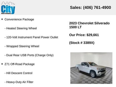 2023 Chevrolet Silverado 1500 LT