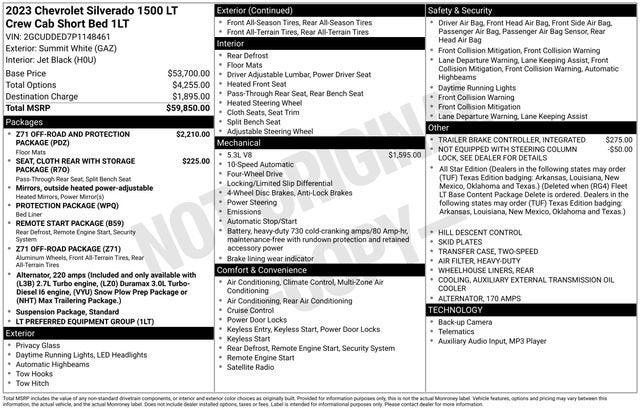 2023 Chevrolet Silverado 1500 LT