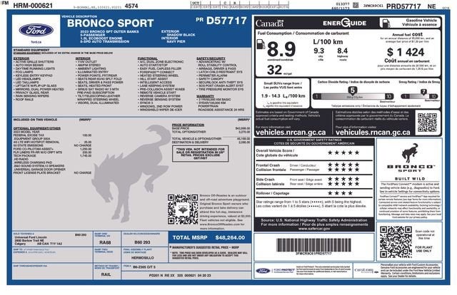 2023 Ford Bronco Sport Outer Banks