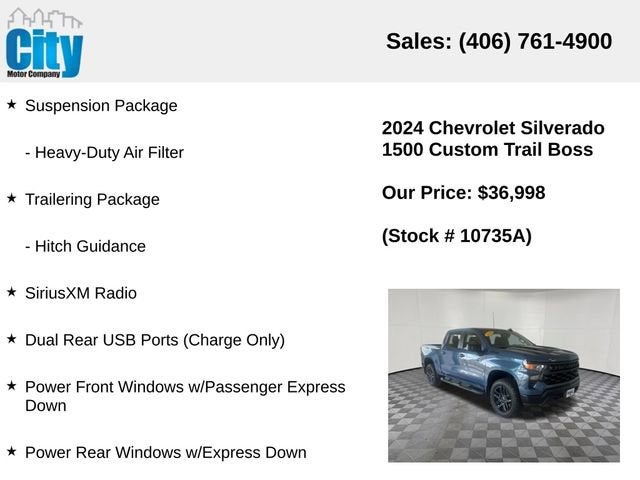 2024 Chevrolet Silverado 1500 Custom - Photo 37