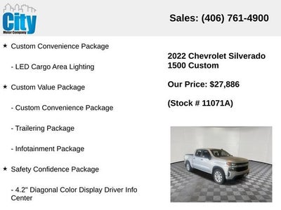 2022 Chevrolet Silverado 1500 LTD Custom