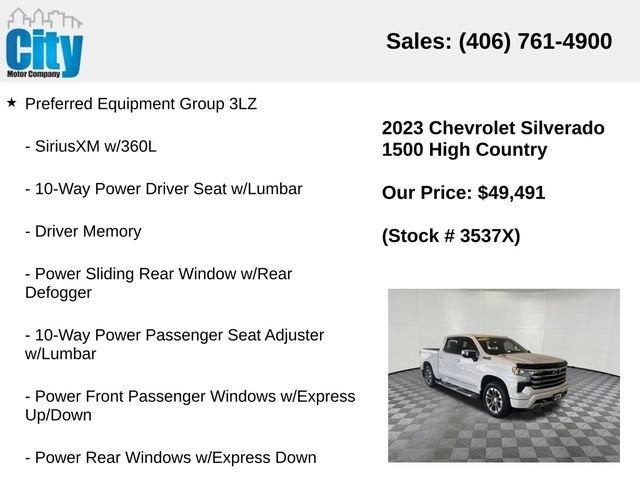 2023 Chevrolet Silverado 1500 High Country - Photo 7