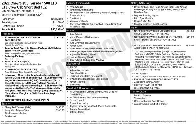 2022 Chevrolet Silverado 1500 LTD LTZ