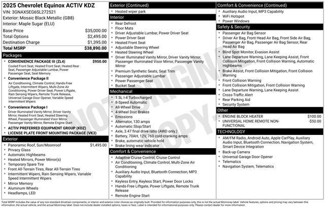 2025 Chevrolet Equinox ACTIV - Photo 35