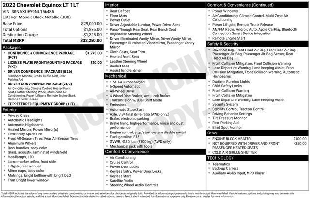2022 Chevrolet Equinox LT