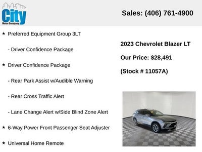 2023 Chevrolet Blazer 3LT