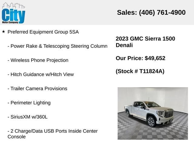 2023 GMC Sierra 1500 Denali