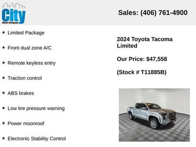 2024 Toyota Tacoma 4WD SR5