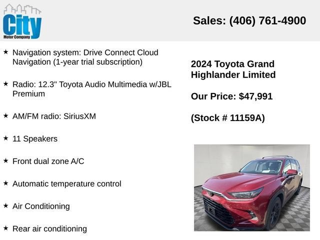 2024 Toyota Grand Highlander XLE