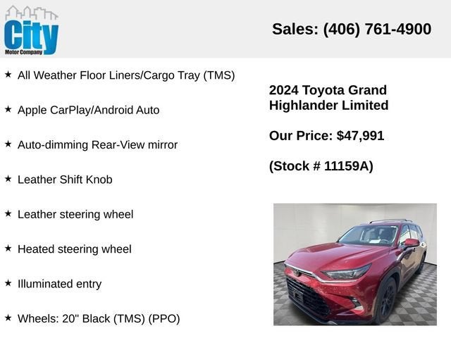 2024 Toyota Grand Highlander XLE