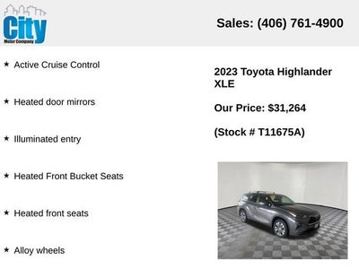 2023 Toyota Highlander L