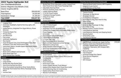 2023 Toyota Highlander L